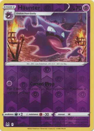 Lost Origin Haunter #65/196 reverse holo